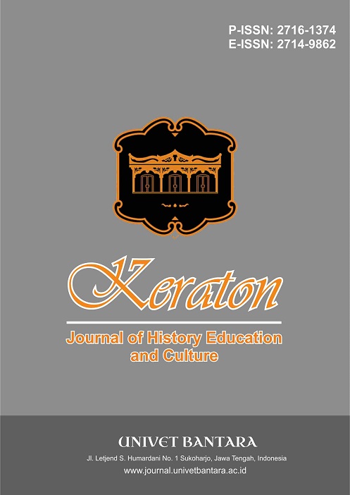 Keraton: Journal of History Education and Culture