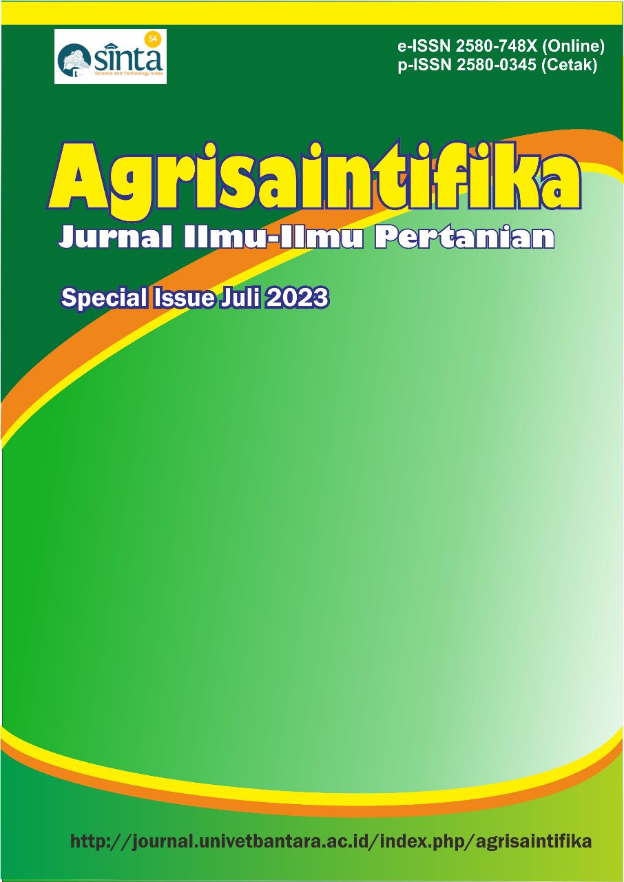 					View Vol. 7 No. 2(is) (2023): Pengembangan Pertanian Berbasis Kearifan Lokal Yang Berkelanjutan
				
