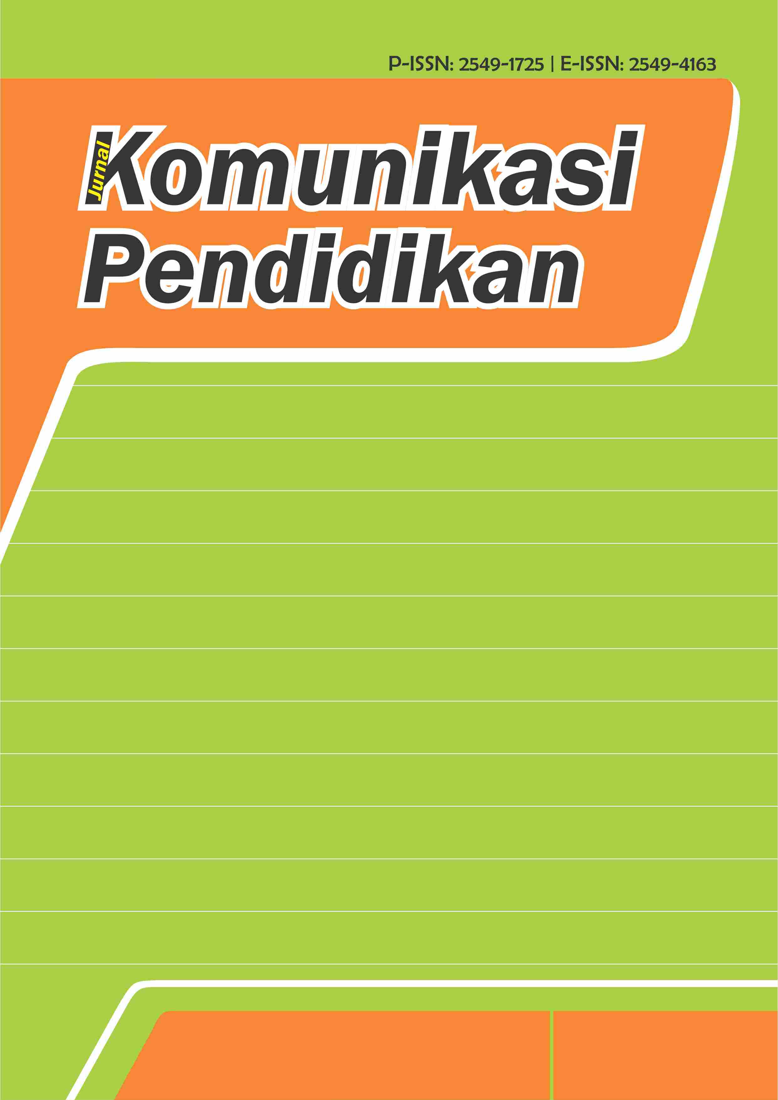 					View Vol. 9 No. 1 (2025): Jurnal Komunikasi Pendidikan
				