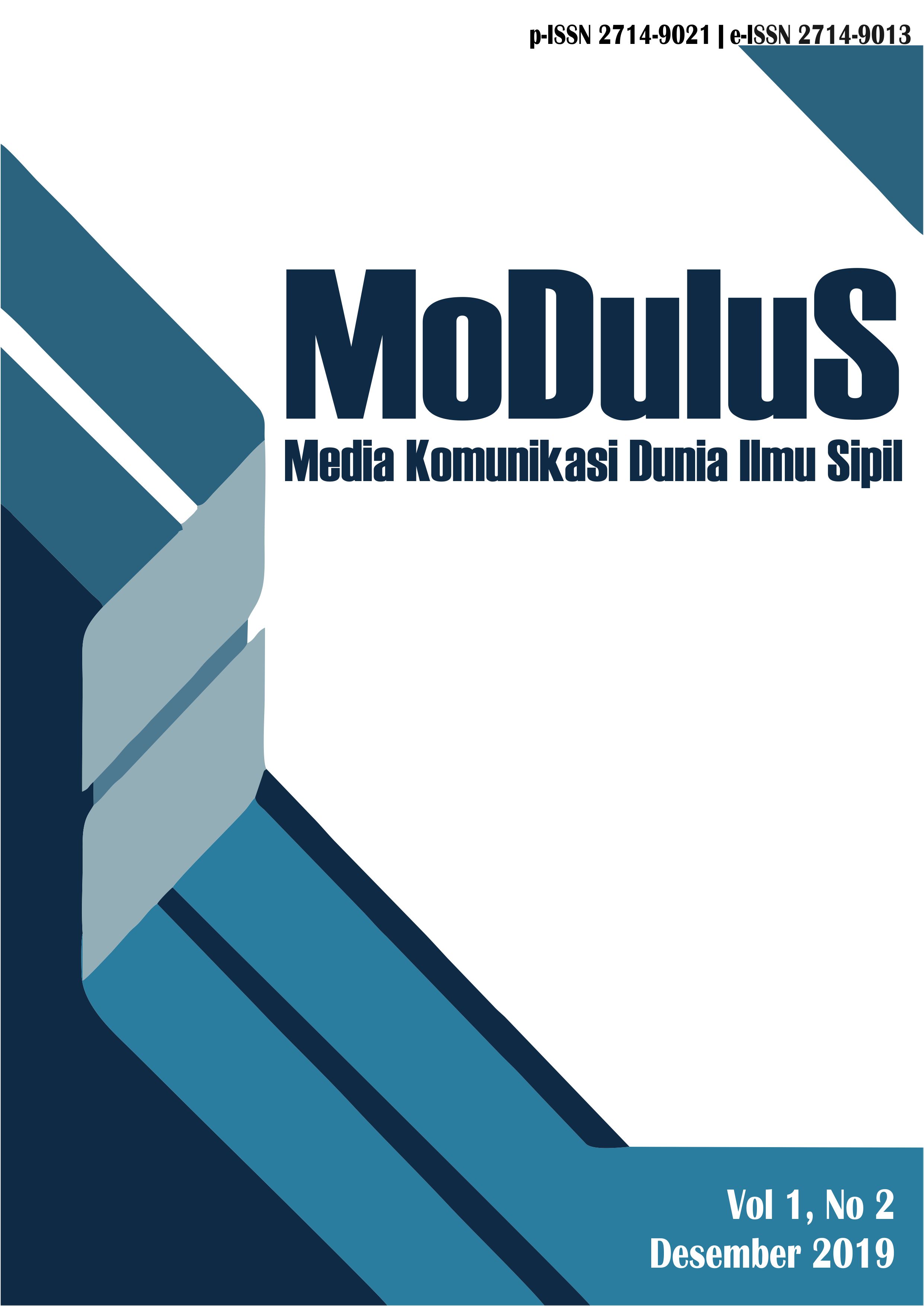 					View Vol. 1 No. 2 (2019): MoDuluS
				